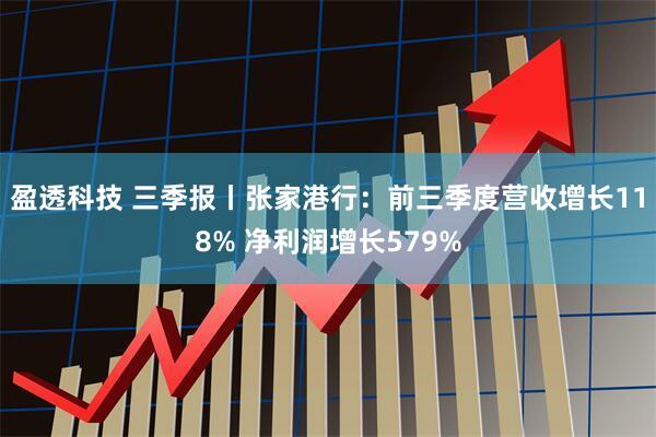 盈透科技 三季报丨张家港行：前三季度营收增长118% 净利润增长579%